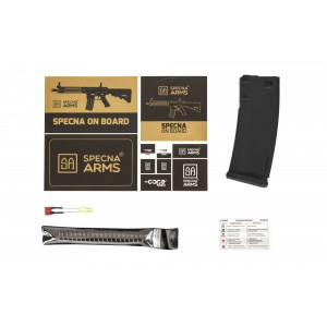 Страйкбольный автомат SA-C24 CORE Carbine Replica - black [SPECNA ARMS]
